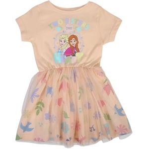 Frozen jurk, meisjes, roze, maat 4A - DIS FROZ 5223C770 S1-4A, Roze, 4 jaar