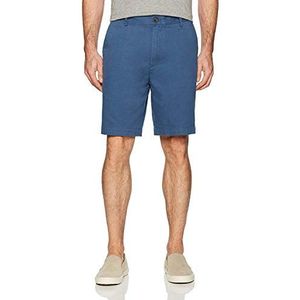 Amazon Essentials Men's Korte broek met binnenbeenlengte van 23 cm en klassieke pasvorm, Blauw, 42