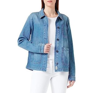 Camel Active Womenswear Dames 334180/1D92 Jacket, Ocean Blue, 46, ocean blue, 46