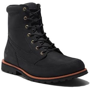 Timberland Attleboro Pt Enkellaars voor heren, Black Full Grain, 45 EU