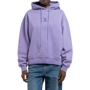 Replay Oversized capuchontrui voor dames, 472 Lavender, L