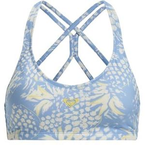 Roxy - Heart Into It - Sportbeha - Zwart - Gerecycled Polyester