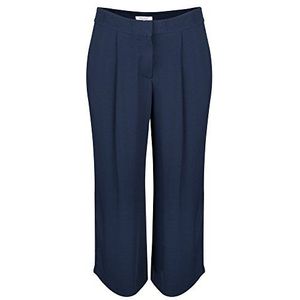 Great Plains Dames Monaco Crepe Culottes broek, blauw, 28W x 28L