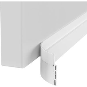 GRIFEMA GA4101 Witte deur tochtstrip Raam tochtstrip Deur tochtstrip Geluidsdichte deurafdichting Koudebescherming，zelfklevend, 100 cm x 5 cm