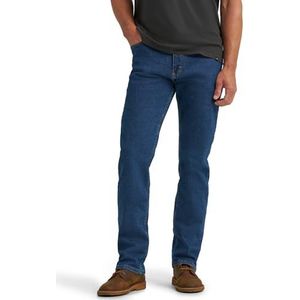 Wrangler Authentics Klassieke jeans met comfortabele taille voor heren, Blauw, 32W / 34L