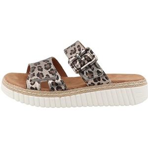 Tom Tailor Dames 9590350006 Schuifsandalen, zilver, 36 EU, zilver, 36 EU