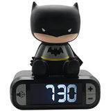 Lexibook - Batman digitale wekker voor kinderen met nachtlampje Snooze, kinderklok, lichtgevende Batman, Schwarz - RL800BAT