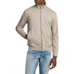 G-Star RAW Nifous Zip Thru sweatshirt, beige (Dk Brick D25122-d566-1214), XS