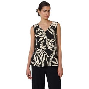 Street One Studio - Gedessineerde Blouse Top - Zwart