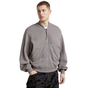 G-Star RAW GA-1 gr Loose Bomber Sweater, grijs (Sharkskin D25107-d395-g677), L