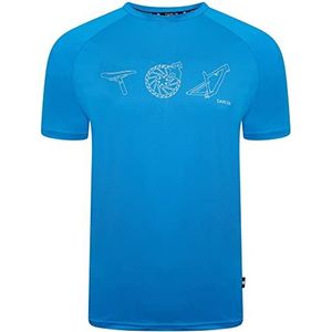 Dare 2b Heren Righteous III T-shirt, Teton Blauw, XXXL