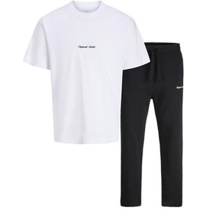 JACK & JONES Huispak 'JORNORREBRO'  zwart / wit
