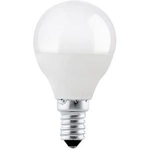 EGLO LED lamp E14, druppel gloeilamp 5 Watt (40w equivalent), 470 Lumen, lichtbron neutraal wit, 4000 Kelvin, P45, Ø 4,7 cm