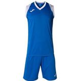 Joma - Final II - Basketbalset - Blauw - T-shirt en Korte Broek