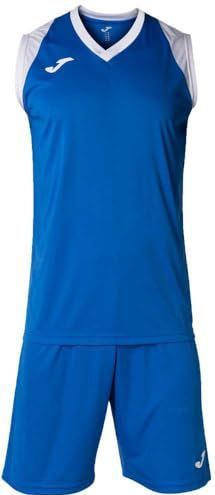 Joma - Final II - Basketbalset - Blauw - T-shirt en Korte Broek