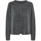 PIECES - PCJIKO - Gebreid Vest - Grijs Gemêleerd