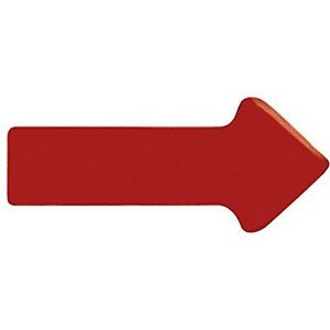 Legamaster symboolmagneet magneetsymbool pijl, 10 x 20 mm, rood, ca. 50 g/cm2 g