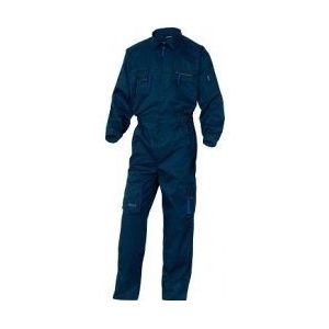 Delta plus Werkkleding, ritssluiting, 65/35 cm, polyester, katoen, blauw, XXXL