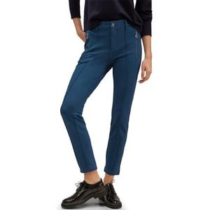 STREET ONE Broek Slim en High, blauw (Atlantic Blue), 36W x 30L