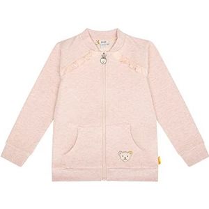 Steiff Mini Bird's Twittering Sweater Vest voor meisjes, Peachy Keen, 128 cm