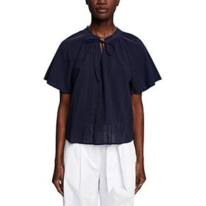 ESPRIT Damesblouse, 400/marineblauw, XS