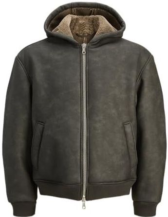 JACK & JONES Heren Jcotakeoff bomberjack, zwart, l, zwart, L