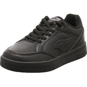 KangaROOS Uniseks K-CP Dallas Sneakers voor kinderen, Jet Black Mono, 31 EU