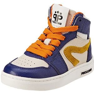 Pinocchio - P1665 - Sneakers - Kobalt Blauw