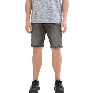 TOM TAILOR Bermuda voor heren, 10213 - Clean Mid Stone Grey Denim, 28