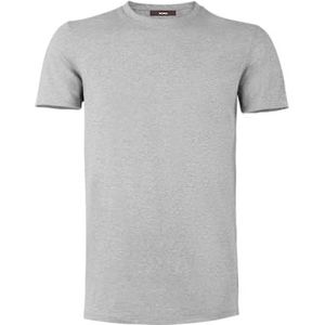 Womo Underwear Casual T-shirt MC hals of grijs, Grijs, S/XXL