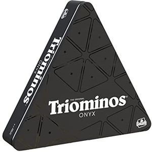 Triominos Onyx, Luxe Bordspel voor met 2 tot 4 Spelers, Logica Spel voor Kinderen Vanaf 6 Jaar
