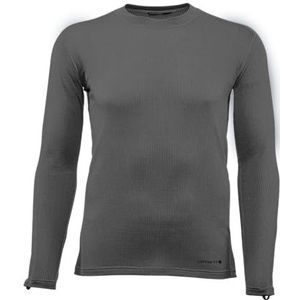 Carhartt Base Layer Heren Force Lichtgewicht Stretch Grid Base Layer Crewneck Top Big Baselayer-shirt, asfalt, 3X-Large
