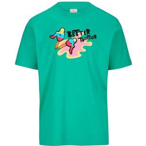 Kappa Kombat Padel Fener Comfortabele en stijlvolle sportshorts, Blauw Twillight en Groen Fluo, Maat L