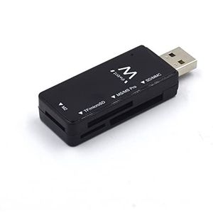 Ewent EW1049 geheugenkaartlezer USB 2.0 Zwart