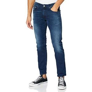 Replay Heren Jeans Grover Straight-Fit met stretch, Medium Blue 009, 34W x 34L