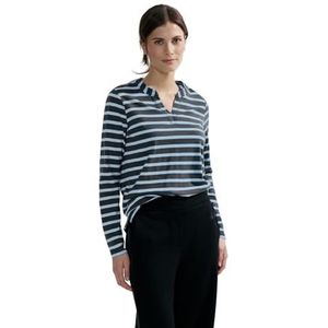 Cecil Dames Stripe Tunic, Sterk kaki, L