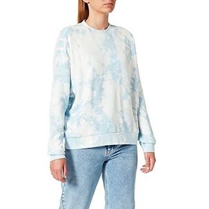 Lee Womens TIE DYE SWS Sweater, Sky Blue, S
