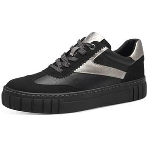 MARCO TOZZI Laced 2-23725-43 Sneakers voor dames, Black Com., 36 EU