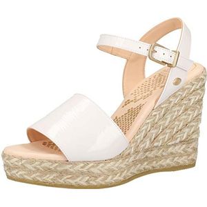 Fred de la Bretoniere Dames Frs0642 Espadrilles, Wit Wit 1571, 40 EU