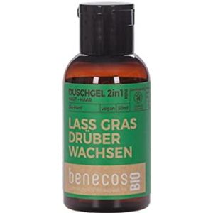 benecos - Biologische Mini-Douchegel 2-in-1 - Veganistisch - Gerecycled Plastic