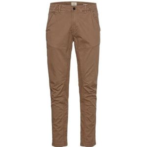 camel active - Tapered Fit Chino - Bruin - Chino broeken