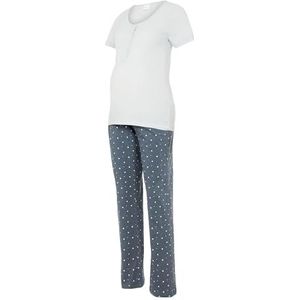 MAMALICIOUS Mama Licious MLMIRA 2-in-1 pyjama voor dames, grijs (gray dawn), XL