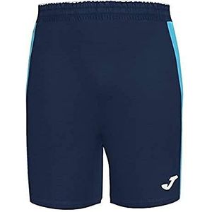 Joma Maxi broek voor kinderen, marineblauw, turquoise, 2XS