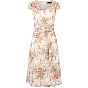 ApartFashion Jurk voor dames, Crème-multicolor, 34