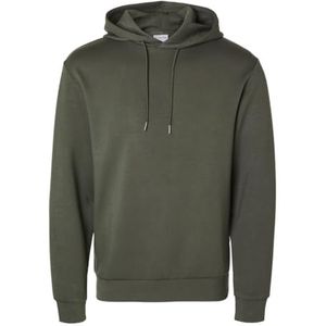 SELETED HOMME Shemanuel Soft Hood Sweat NOOS, Forest Night, XL