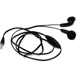 Universele hoofdtelefoon met microfoon voor handsfree-functie, 1 meter kabel en jackstekker 3,5, in-ear hoofdtelefoon, compatibel met smartphones, computers, Android-telefoons