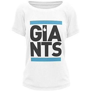 Giants since 2008 Dames Camiseta Giants T-shirt, wit (Blanco 001), L