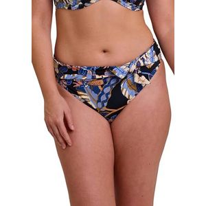 SANS COMPLEXE - Fidji - Bikinislip - Zwart - Bloemenprint