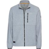 camel active - Fleecejack - Steengrijs - Met Borstzak