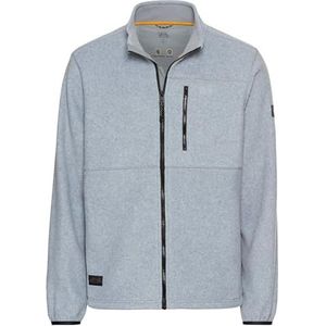 camel active - Fleecejack - Steengrijs - Met Borstzak